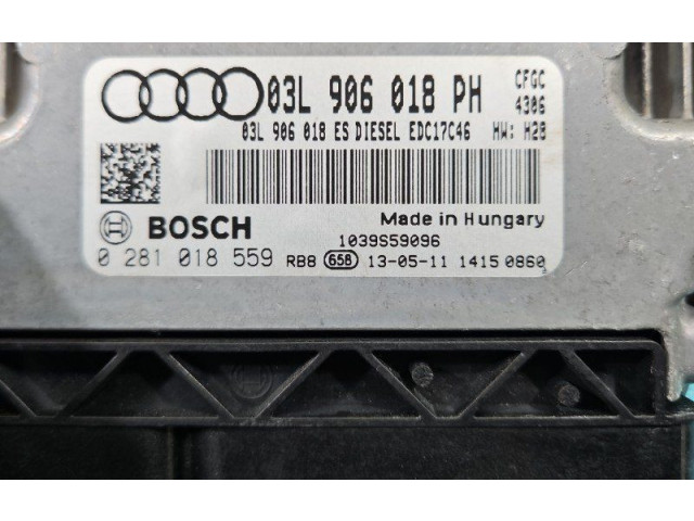 Блок управления двигателем ECU 03L906018PH, IMPRK1480014    Audi Q3 8U