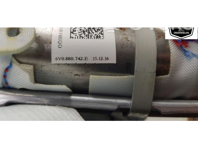 Боковая подушка безопасности 6V0880742B, 6V0880742B Skoda Fabia Mk3 (NJ)