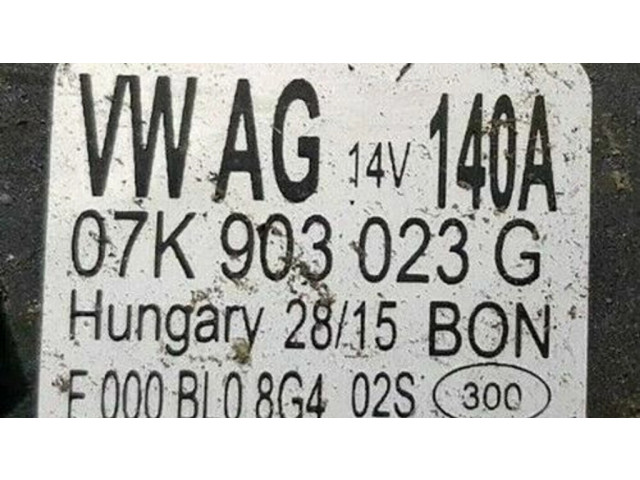 Генератор 07K903023G Audi RS3 2.5
