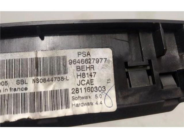 Řídící jednotka 9646627977, 9646627977 Peugeot 307 2006