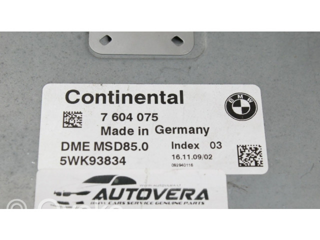 Řídící jednotka 7604075 BMW 5 GT F07 2010