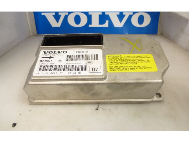 Блок подушек безопасности 30667469, 0285001655 Volvo S60