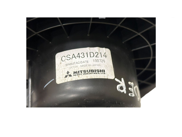 Вентилятор печки CSA431D214, 100726 Mitsubishi Outlander
