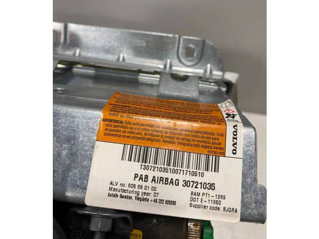 Подушка безопасности пассажира 30721035, 605650100   Volvo V70