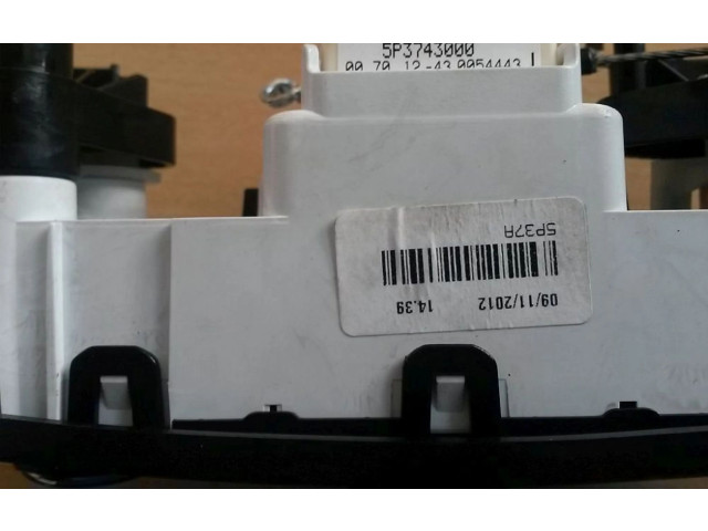 Блок управления климат-контролем 5P3743000, 5P3743000   Dacia Lodgy