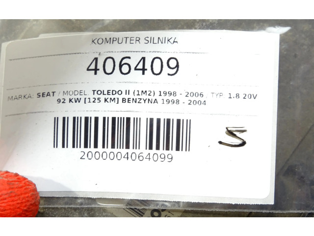Řídící jednotka 06A906018FR Seat Toledo II (1M) 1998
