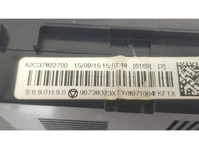 Блок управления климат-контролем 6452Y4, 96738323XT   Peugeot 5008