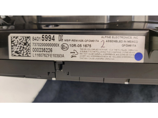 Блок управления климат-контролем 84015994   Chevrolet Camaro