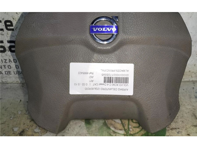 Подушка безопасности водителя 8665422, 0110009   Volvo XC90
