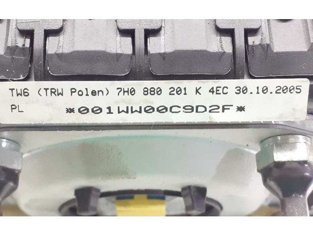 Подушка безопасности водителя 7H0880201K, 001WW00C9D2F Volkswagen Transporter - Caravelle T5