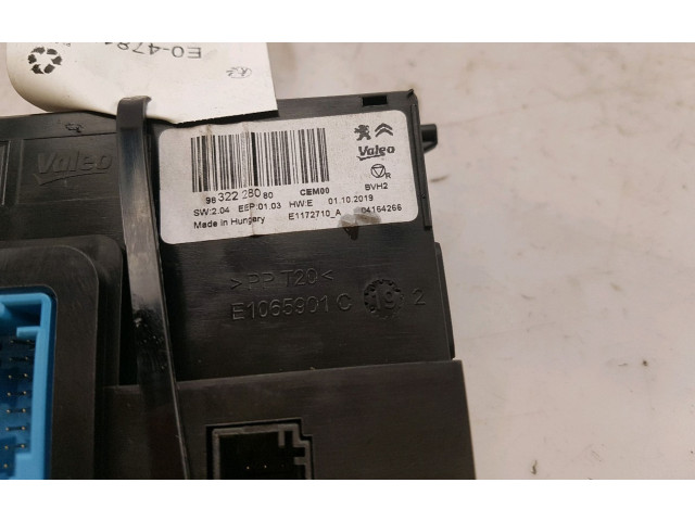 Модуль блока управления кондиционером 1637854580, E0-4781I Peugeot Partner III