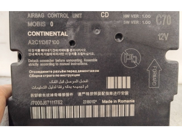 Блок подушек безопасности 95910J7000, A2C11367100   KIA Ceed