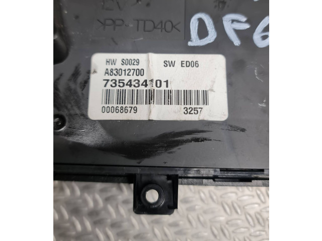 Блок управления климат-контролем 735434101, 00068679 Lancia Ypsilon