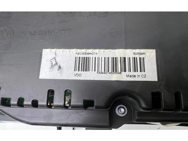 Панель приборов 5M0920871A Volkswagen Golf Plus