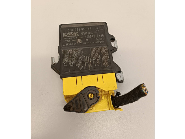 Блок подушек безопасности 3Q0959655AS, 225894351 Skoda Octavia Mk3 (5E)