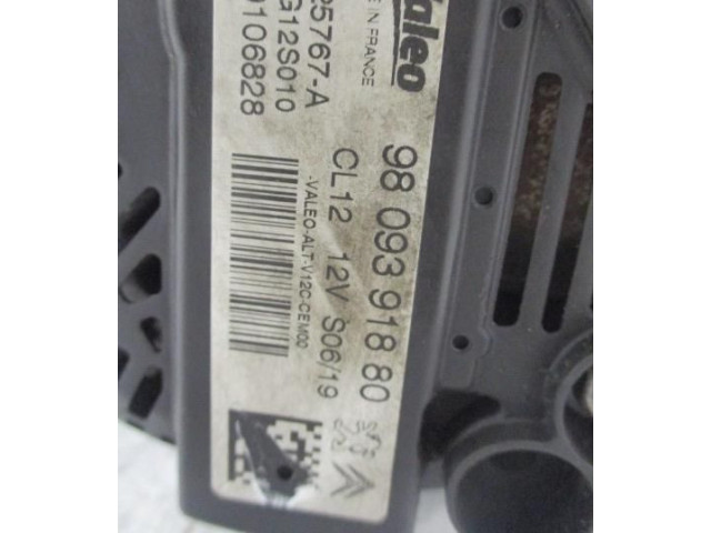 Генератор 9809391880   Peugeot 2008 I      