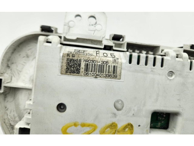 Speedometer (instrument cluster) 78100G100 Honda Accord