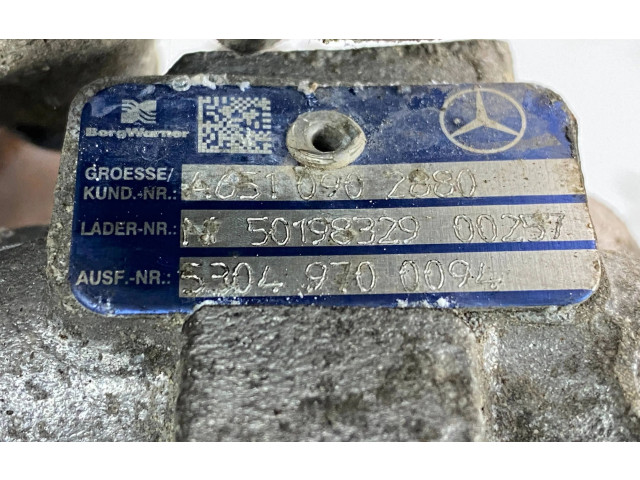 Turbodmychadlo Турбина A6510902880, A6510904580 Mercedes-Benz C W204 OM 651.911