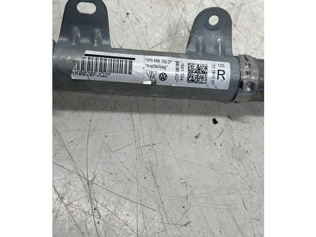 Надувная подушка для крыши 7P5880742D Porsche Cayenne (92A)