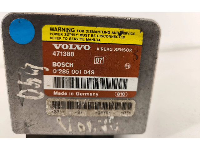 Блок подушек безопасности 0285001049, 471388   Volvo 440