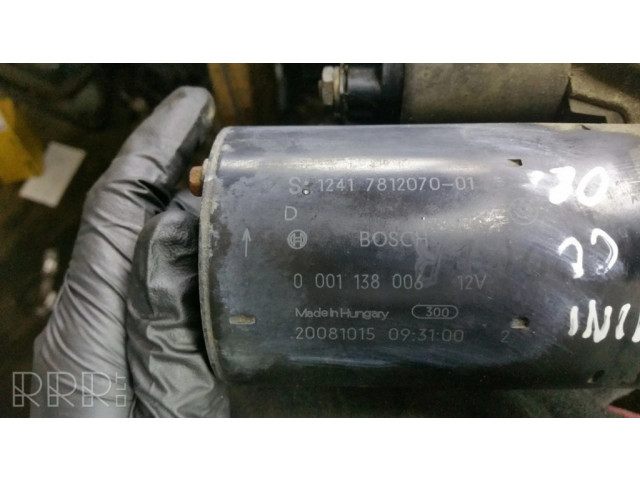 Стартер  12417812070, 0001138006   Mini One - Cooper Coupe R56