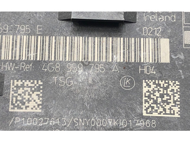 Блок управления 4G8959795A Audi A6 C7