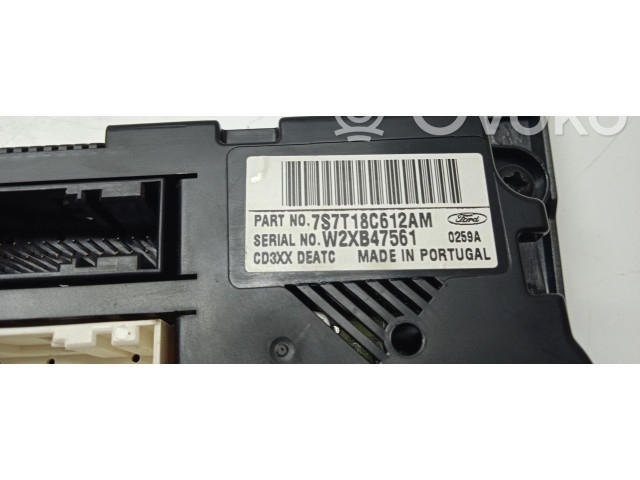 Блок управления климат-контролем 7S7T18C612AM Ford Galaxy