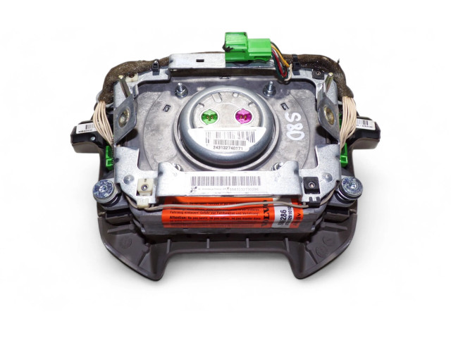 Подушка безопасности водителя 8686286, 30642032 Volvo S80