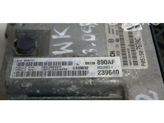 Блок управления двигателем Блок управления 68138890AF, 239640 Jeep Grand Cherokee (WK)