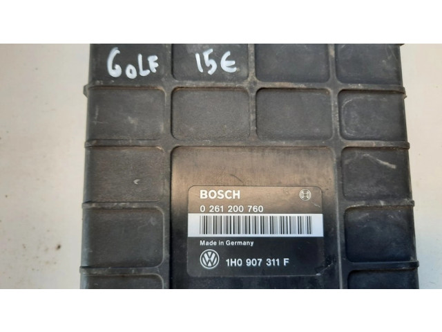 Блок управления 0261200760, 1HO907311F   Volkswagen Golf III