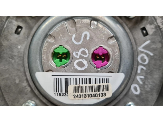 Подушка безопасности водителя 8686286, 3064203203W09 Volvo S80