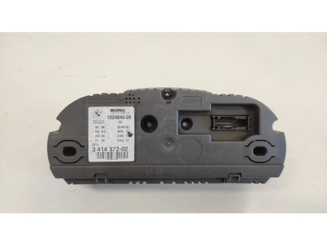 Панель приборов 102464026, 341437202   BMW X3 E83       