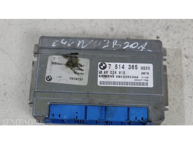 Блок управления коробкой передач 7514365   BMW 3 E46
