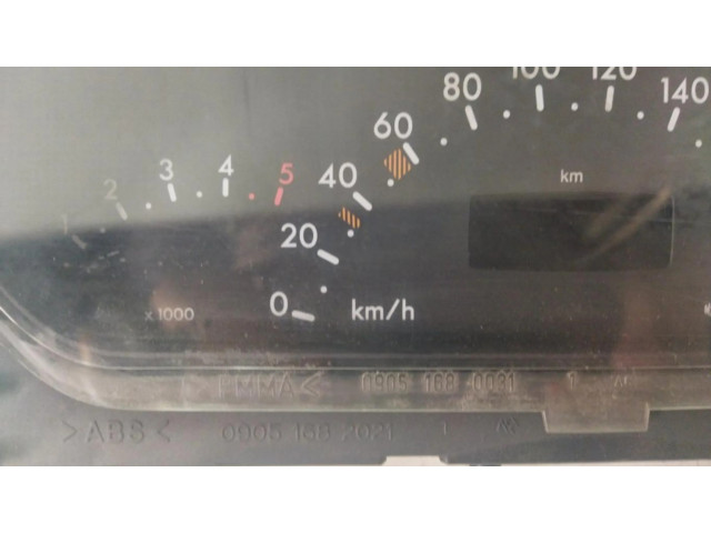 Přístrojová deska Mercedes-Benz A W168 A1685403911K7, CUADROINSTRUMENTOS