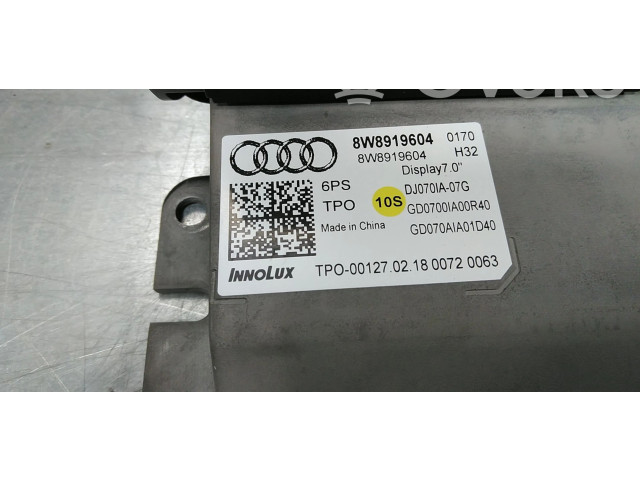 Дисплей    8W8919604   Audi A5