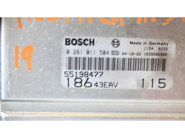 Řídící jednotka 0281011504   Fiat Multipla 1998