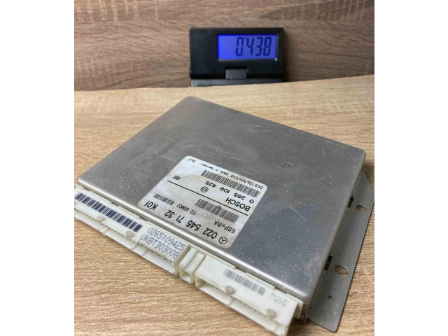 ESP (stabilumo sistemos) valdymo blokas 0225457132, 0265109425 Mercedes-Benz W168