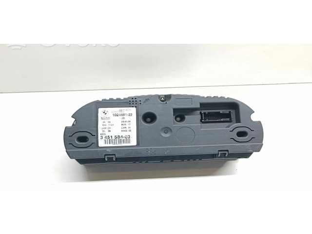Панель приборов 3451584 BMW X3 E83