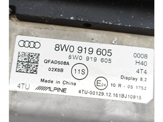 Дисплей 8W0919605 Audi A4 Allroad B9