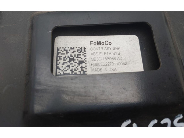 Блок управления двигателем Блок управления MB3C18B066AD   Ford Ranger