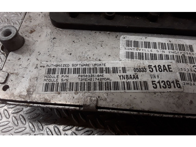 Блок управления двигателя P05033518AE   Chrysler PT Cruiser