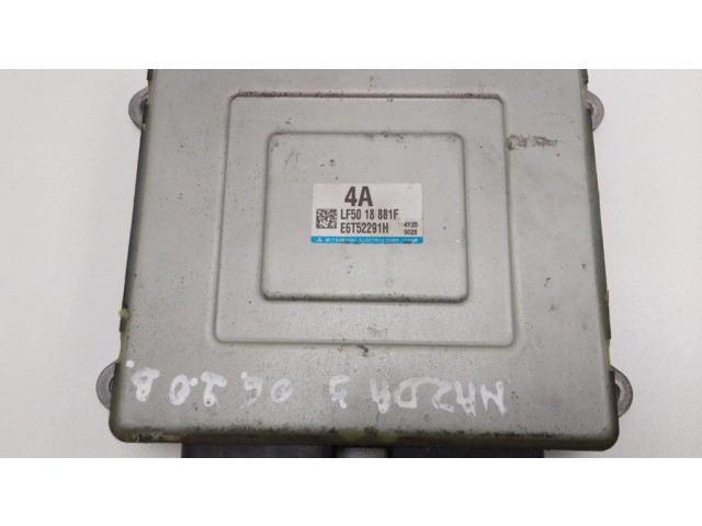 Блок управления двигателя LF5018881F, E6T52291H Mazda 3 I