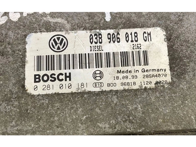 Блок управления двигателя 038906018GM Skoda Octavia Mk1 (1U)