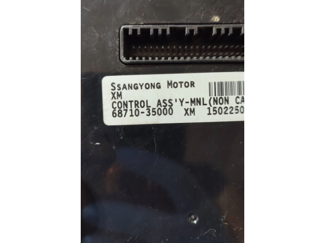 Блок управления климат-контролем 6871035000, 1502250   SsangYong Tivoli