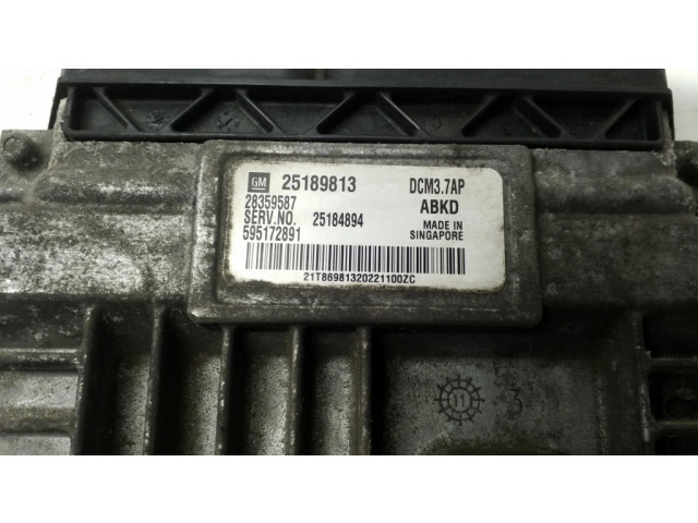 Řídící jednotka 28359587, 25189813 Chevrolet Captiva 2012