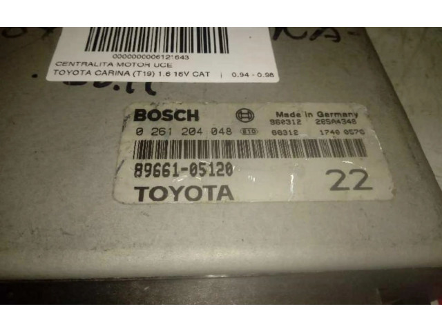 Řídící jednotka 0261204048   Toyota Carina T190 