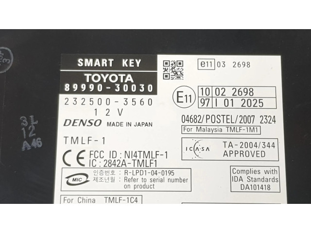 Блок управления 8999030030 Lexus GS 250 350 300H 450H