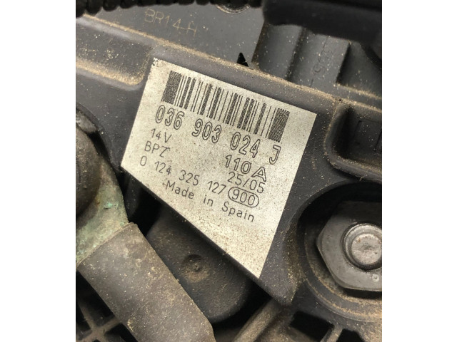 Генератор 036903024J, 0124325127 Volkswagen Caddy