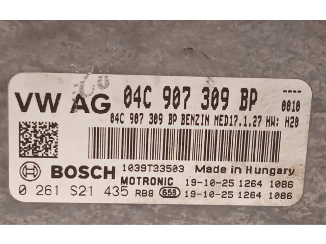 Блок управления двигателя 04C907309BP, 0261S21435   Skoda Fabia Mk3 (NJ)