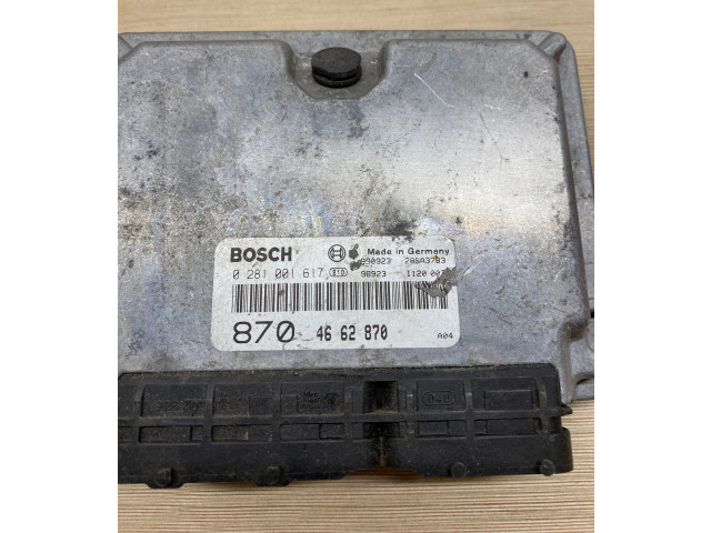 Блок управления двигателя 4662870, 28SA3783 Saab 9-3 Ver1